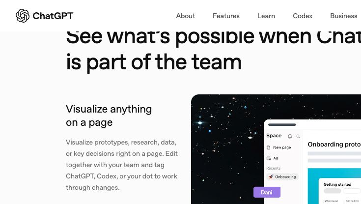Space公式ページに掲載された利用イメージ